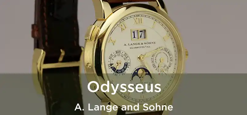  Odysseus A. Lange and Sohne